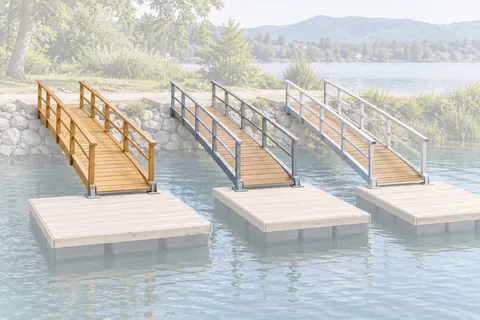Passerelle d’accès à un ponton